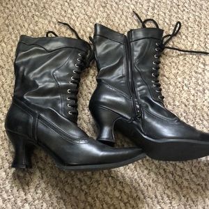 Victorian style boots